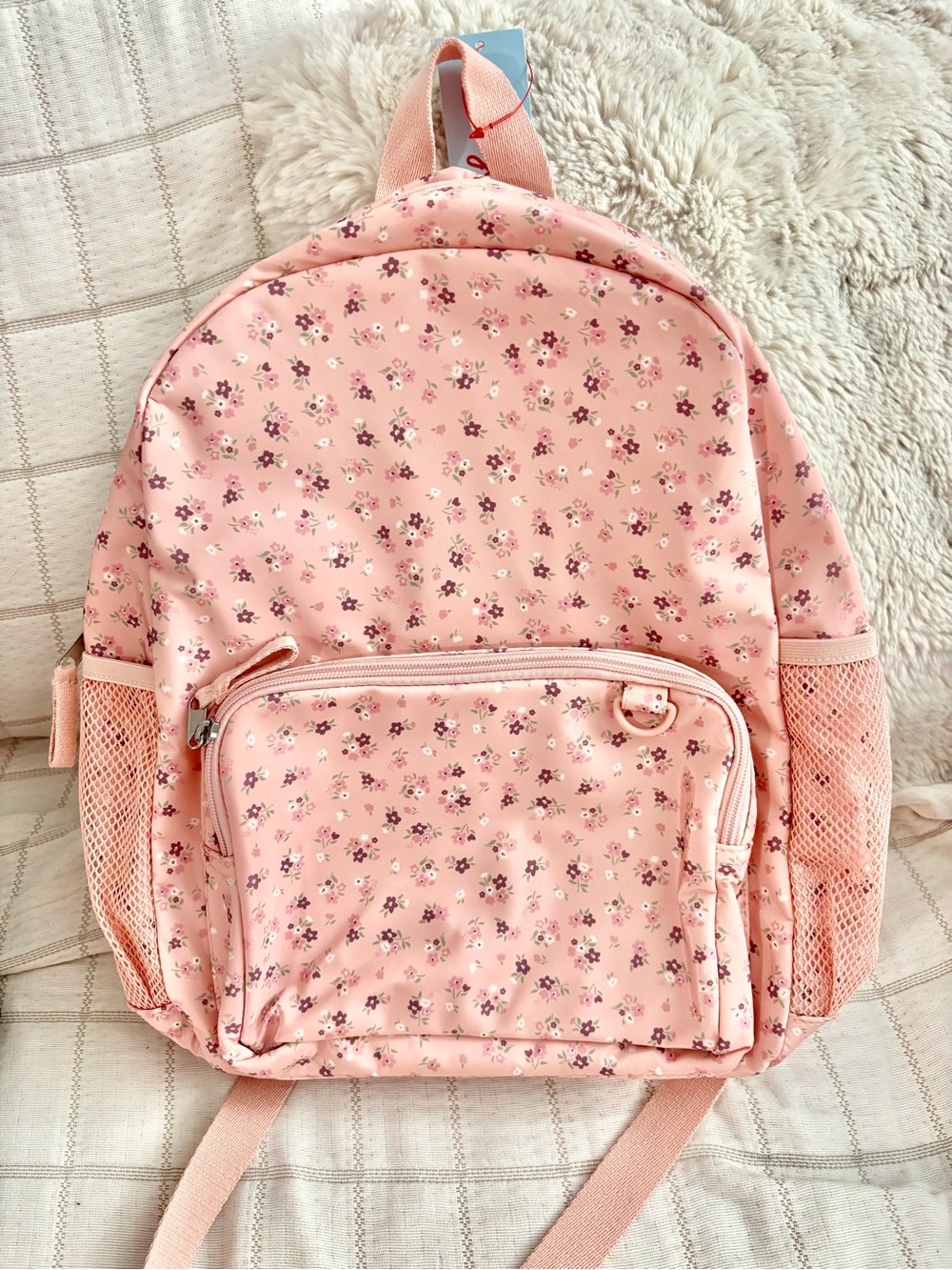 Cat & Jack Floral Pink Backpack